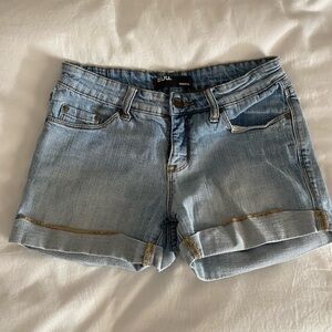 Jean shorts in Light Blue from Urban Outfitters.
